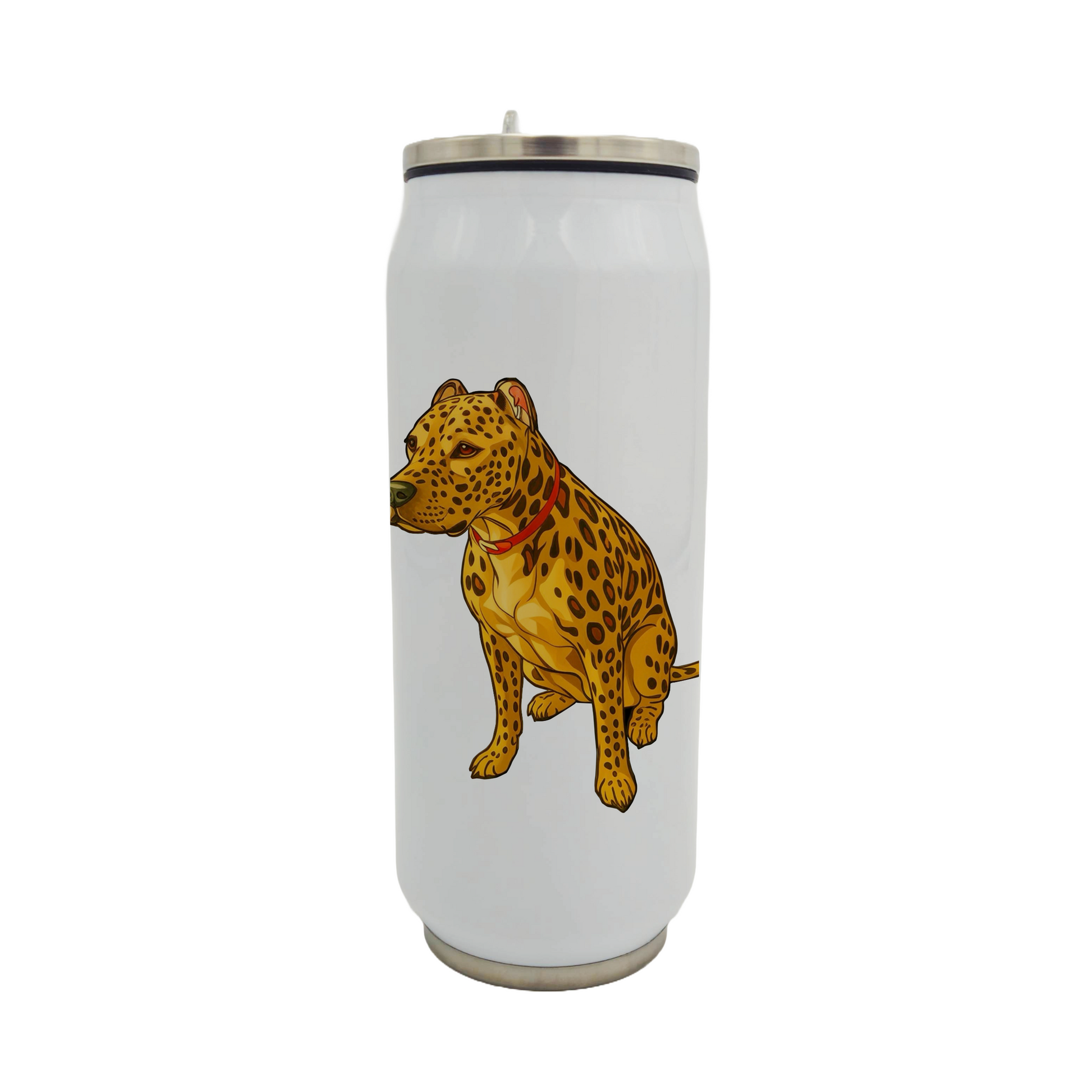 Borraccia canepardo termica 500 ml con cannuccia